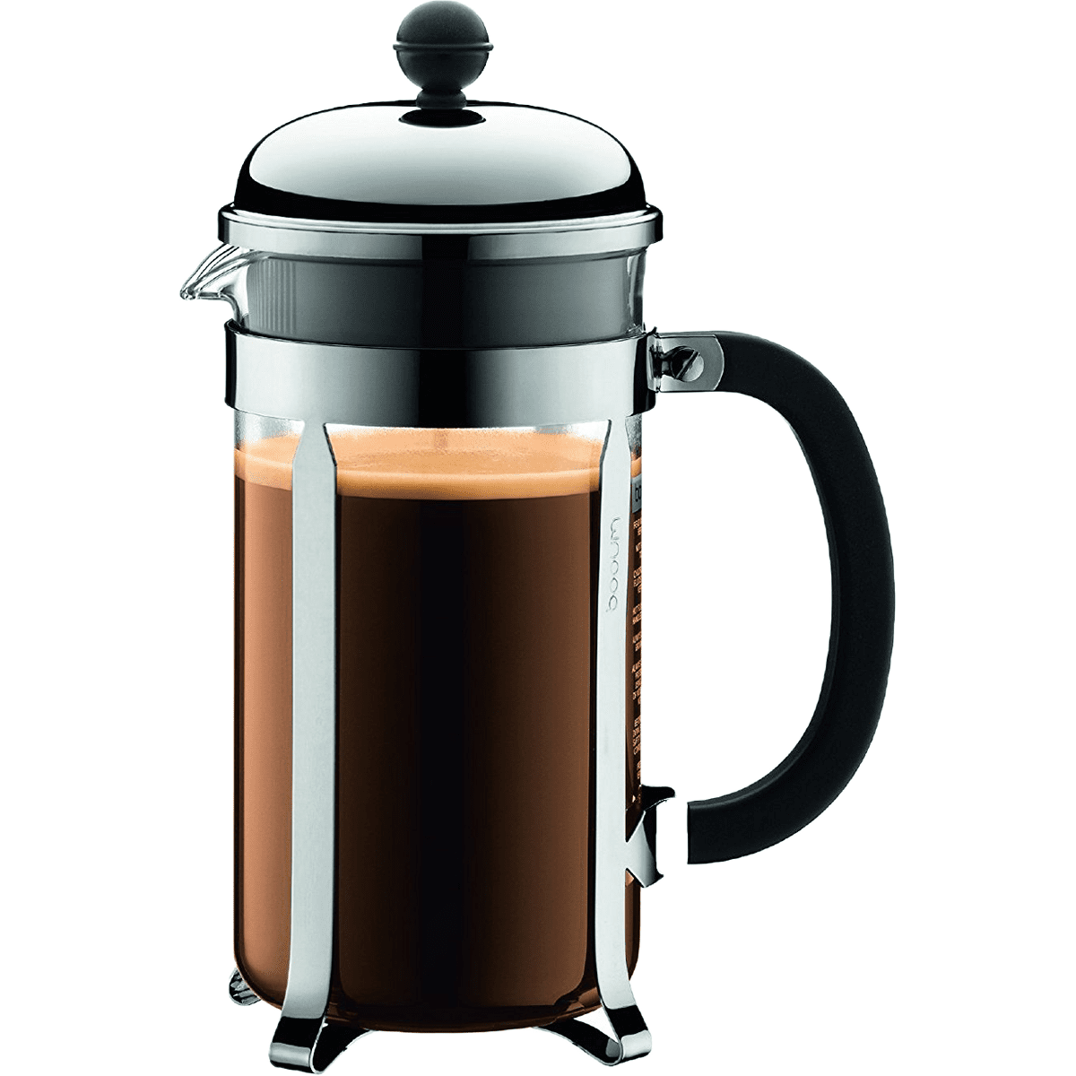 Bodum Chambord Stainless French Press - 8 Cup Shiny