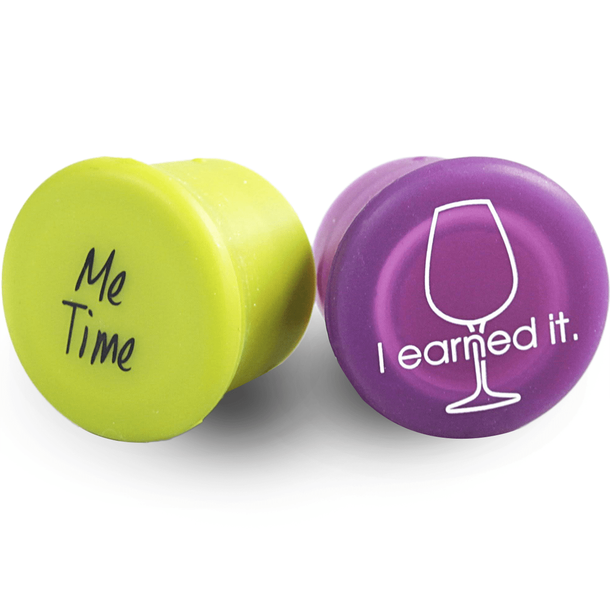 CapaBunga Wine Sealers - Me Time / I Earned It