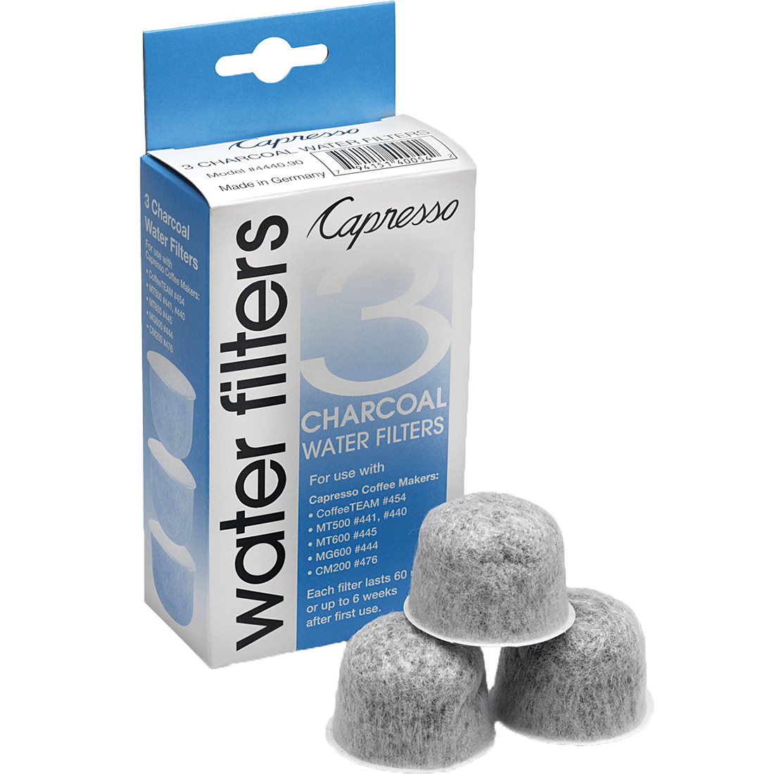 Capresso 3-pack Charcoal Water Filters (4440.90)