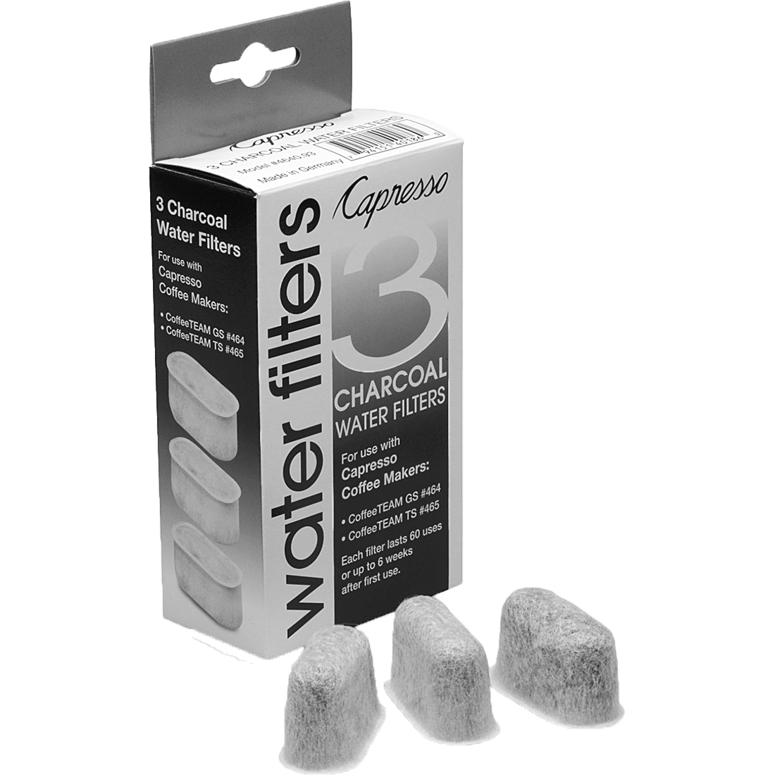 Capresso 3-pack Charcoal Water Filters (4640.93)