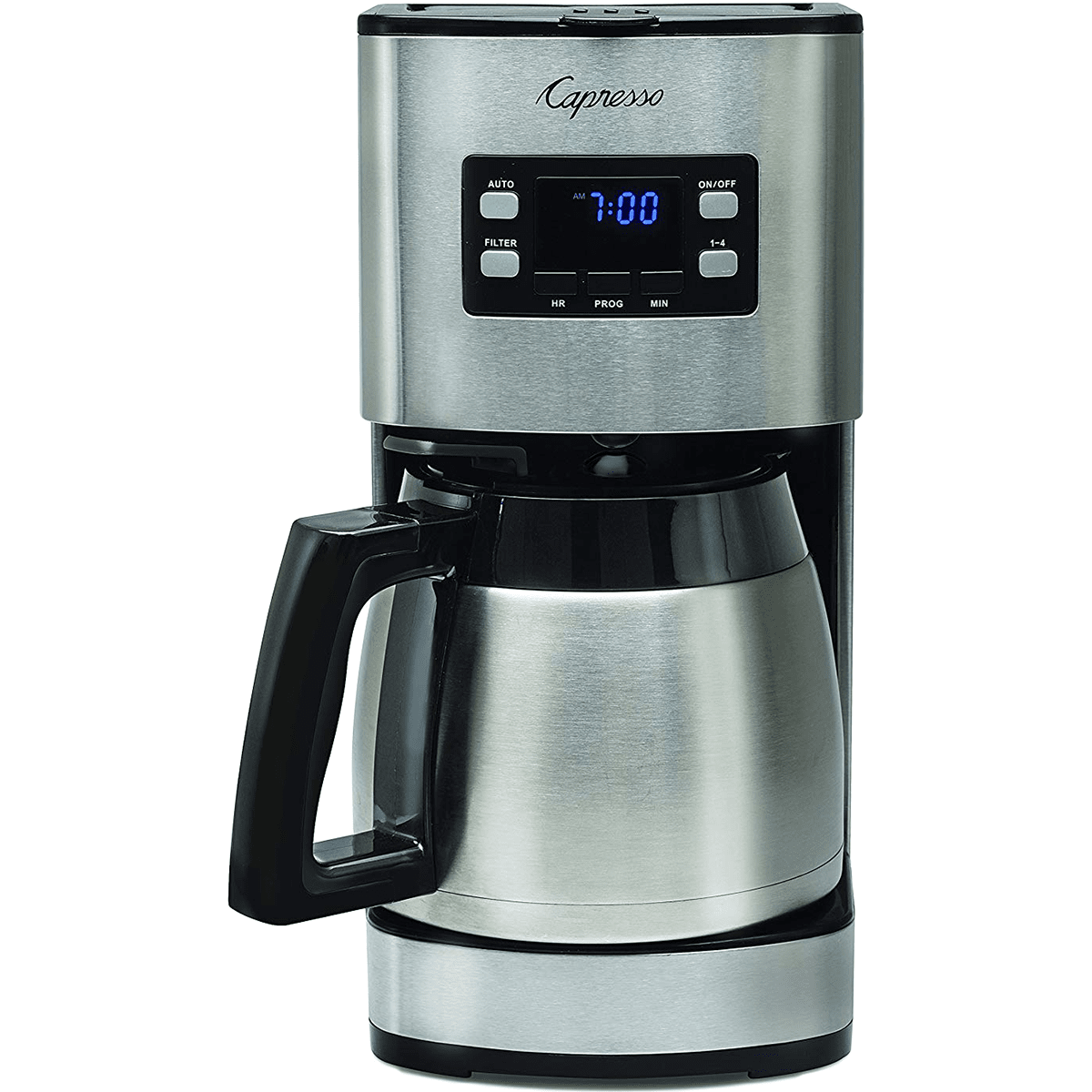 Capresso St300 10 Cup Stainless Steel Coffee Maker With Thermal Carafe