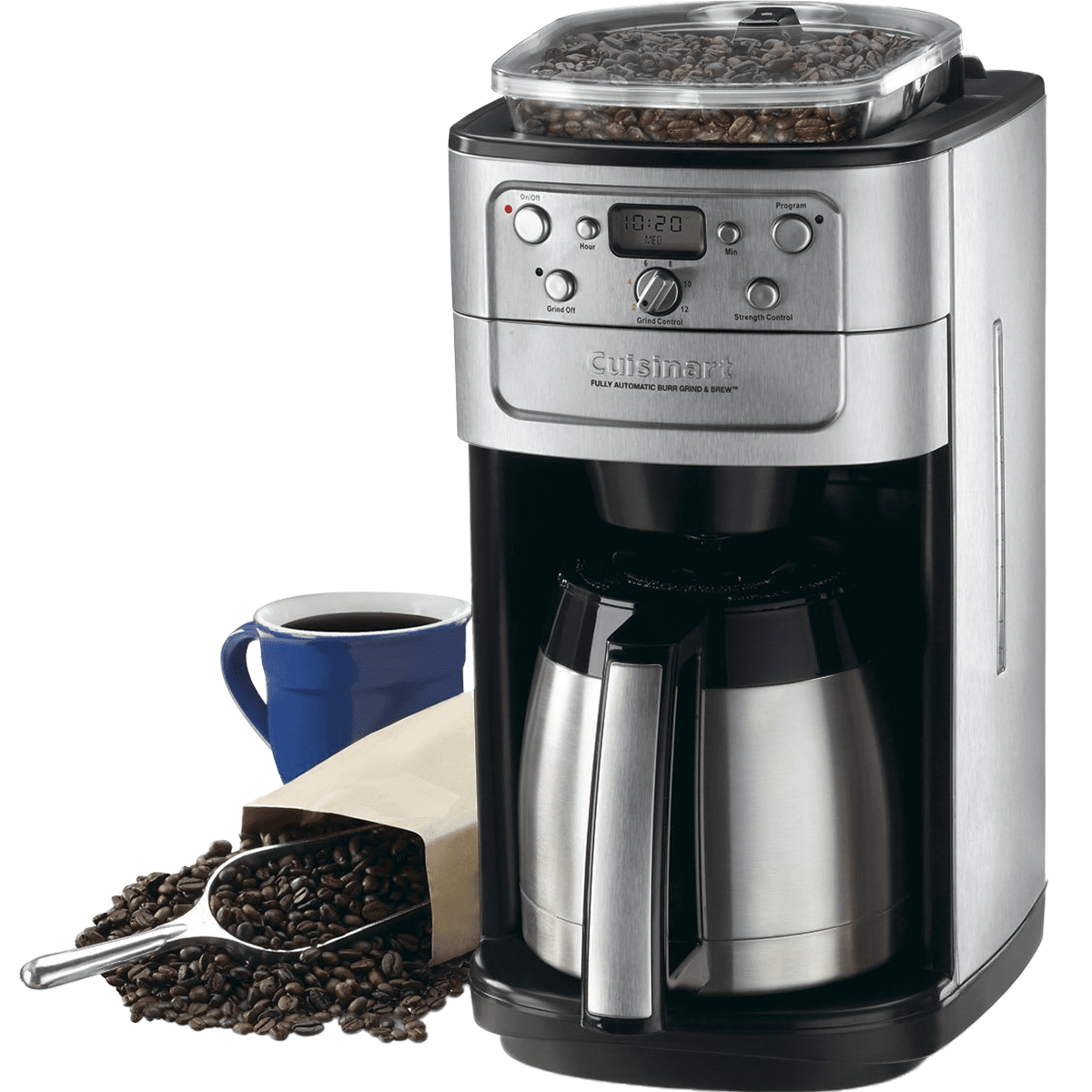Cuisinart Burr Grind & Brew Thermal 12 Cup Automatic Coffee Maker (dgb-900bc)