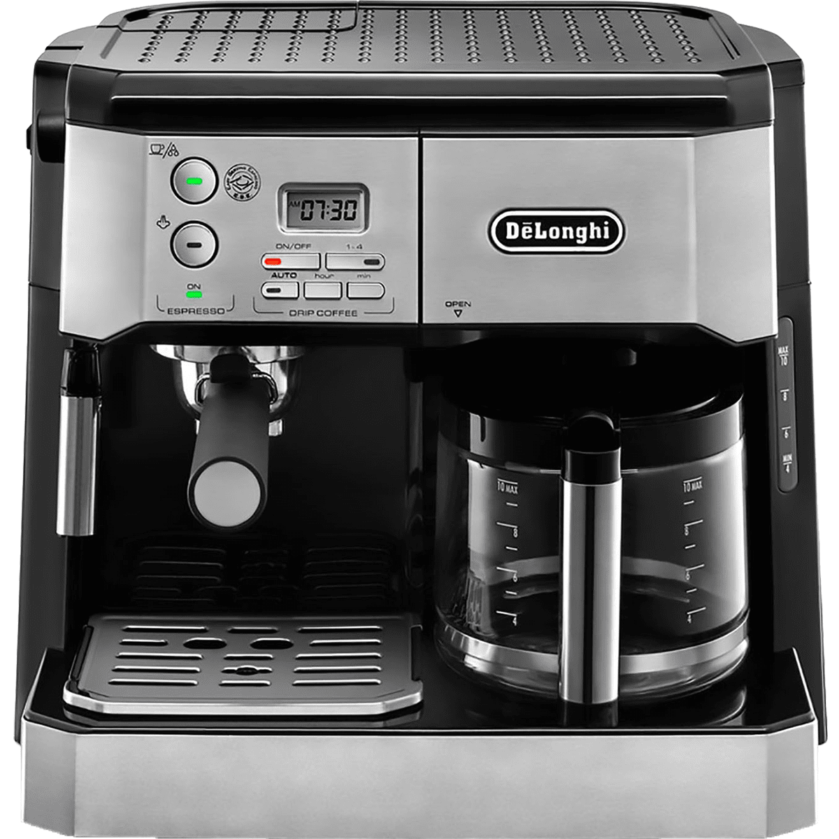 Delonghi Combination Espresso Machine & 10 Cup Coffee Maker - Bco430