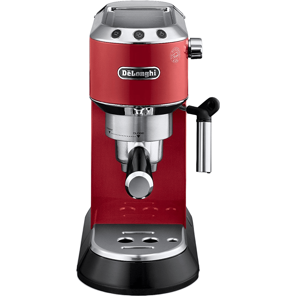 Delonghi Ec680 Dedica Pump Espresso Machine - Red