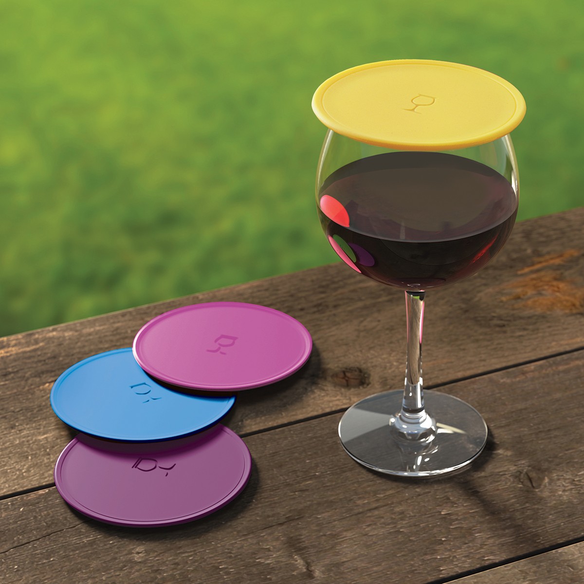 Drink Tops MOD Outdoor Wine Covers - Wine Country - 4 Pack