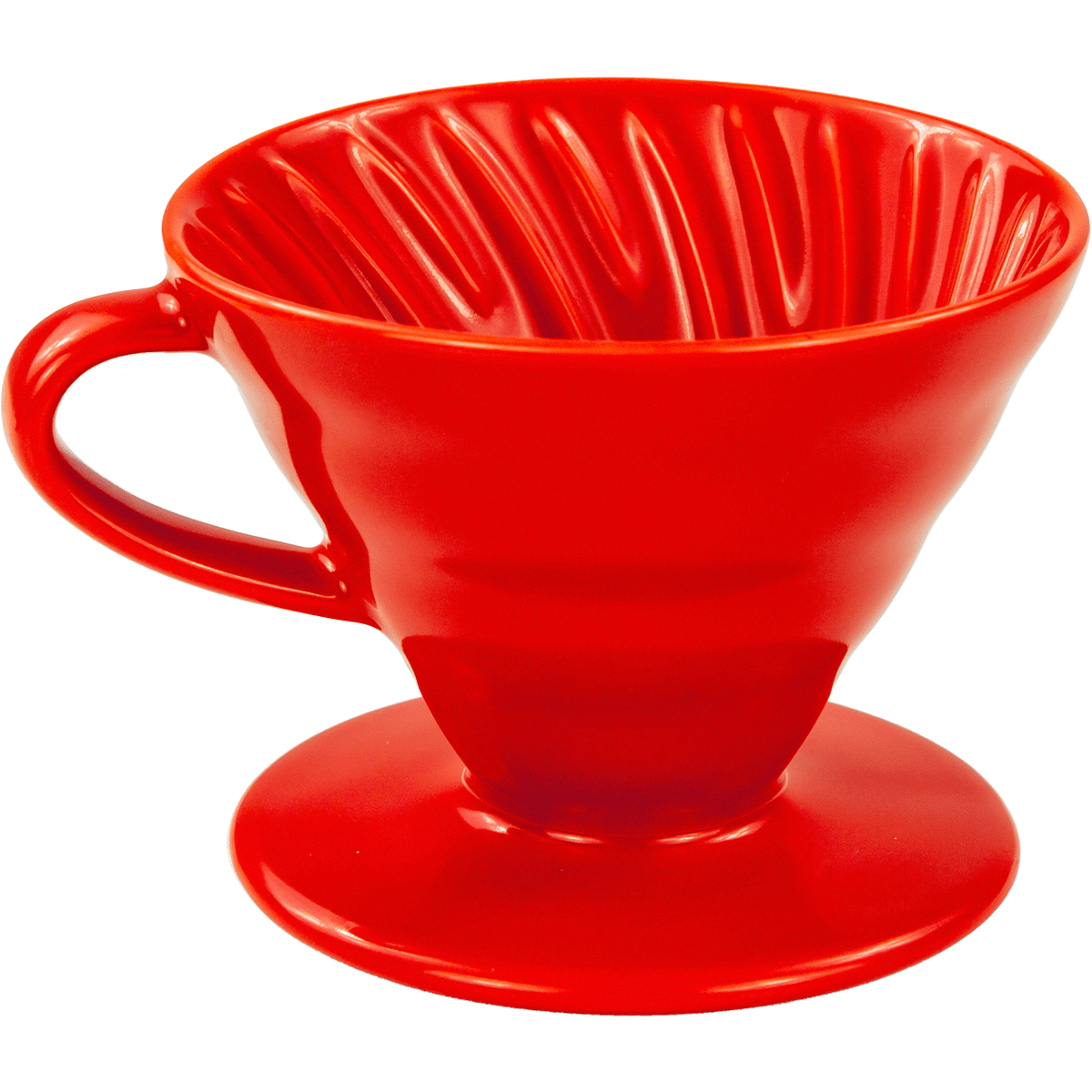 Hario V60 Ceramic Coffee Dripper - Red