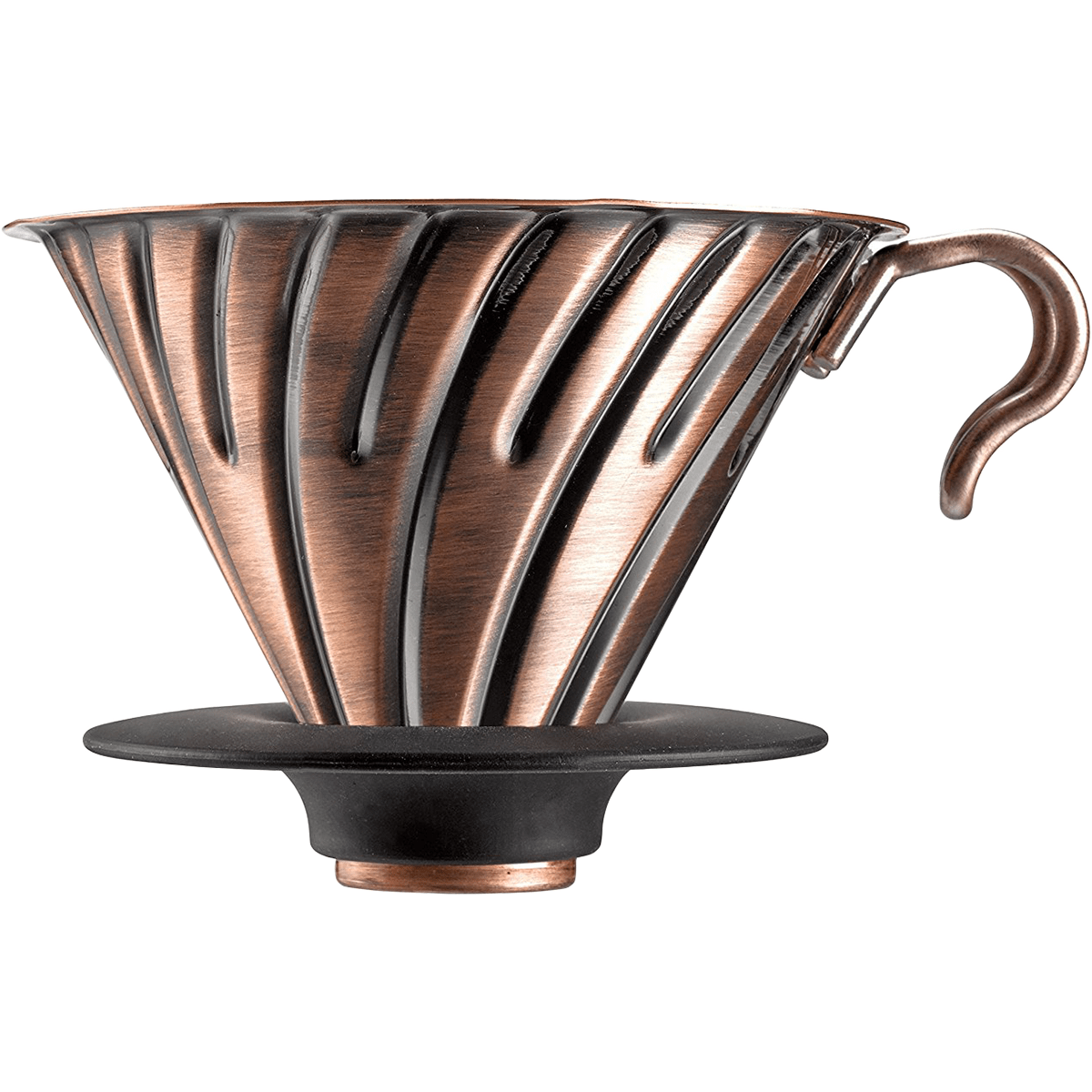 Hario V60 Metal Coffee Dripper - Brushed Copper