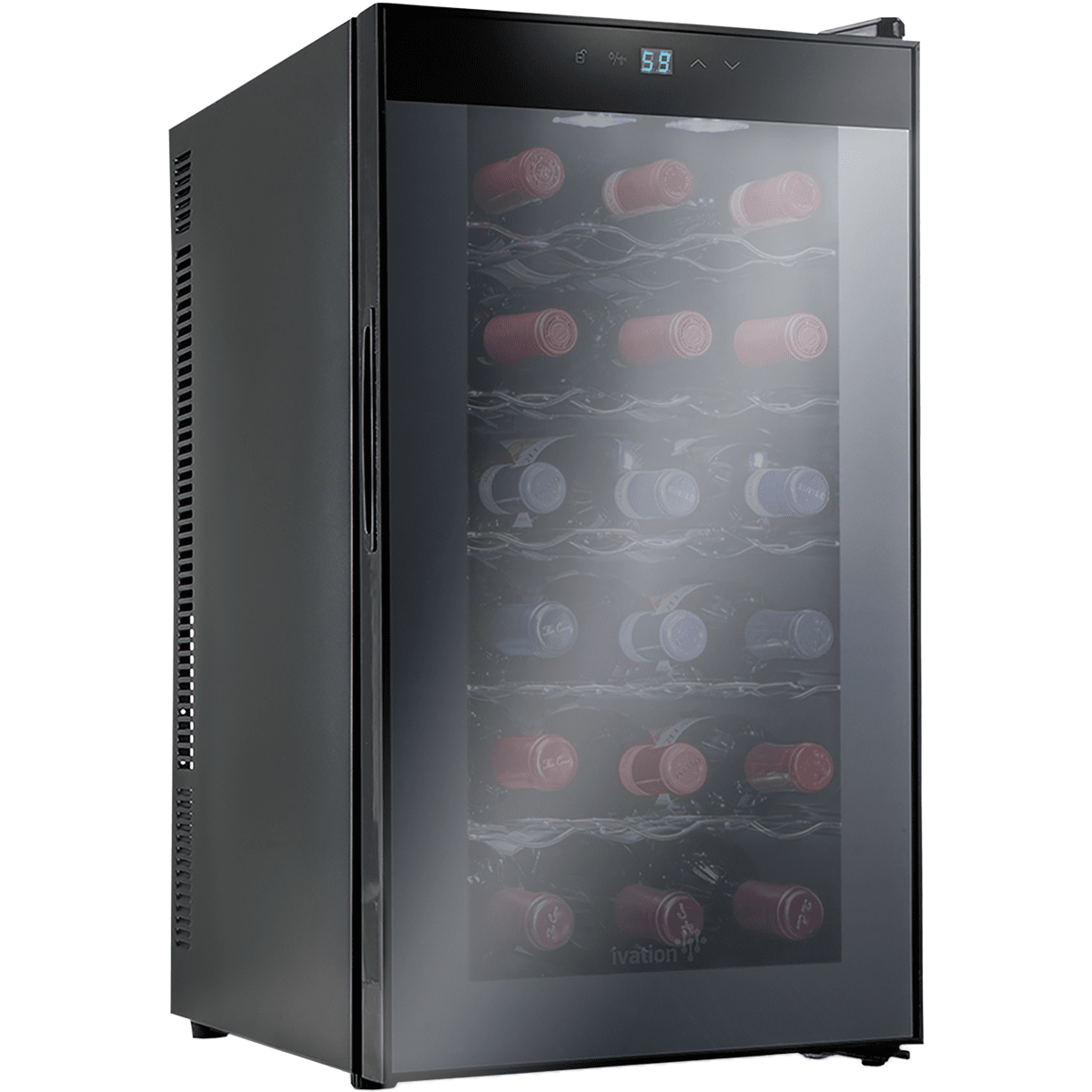 Ivation 18 Bottle Thermoelectric Freestanding Wine Cooler