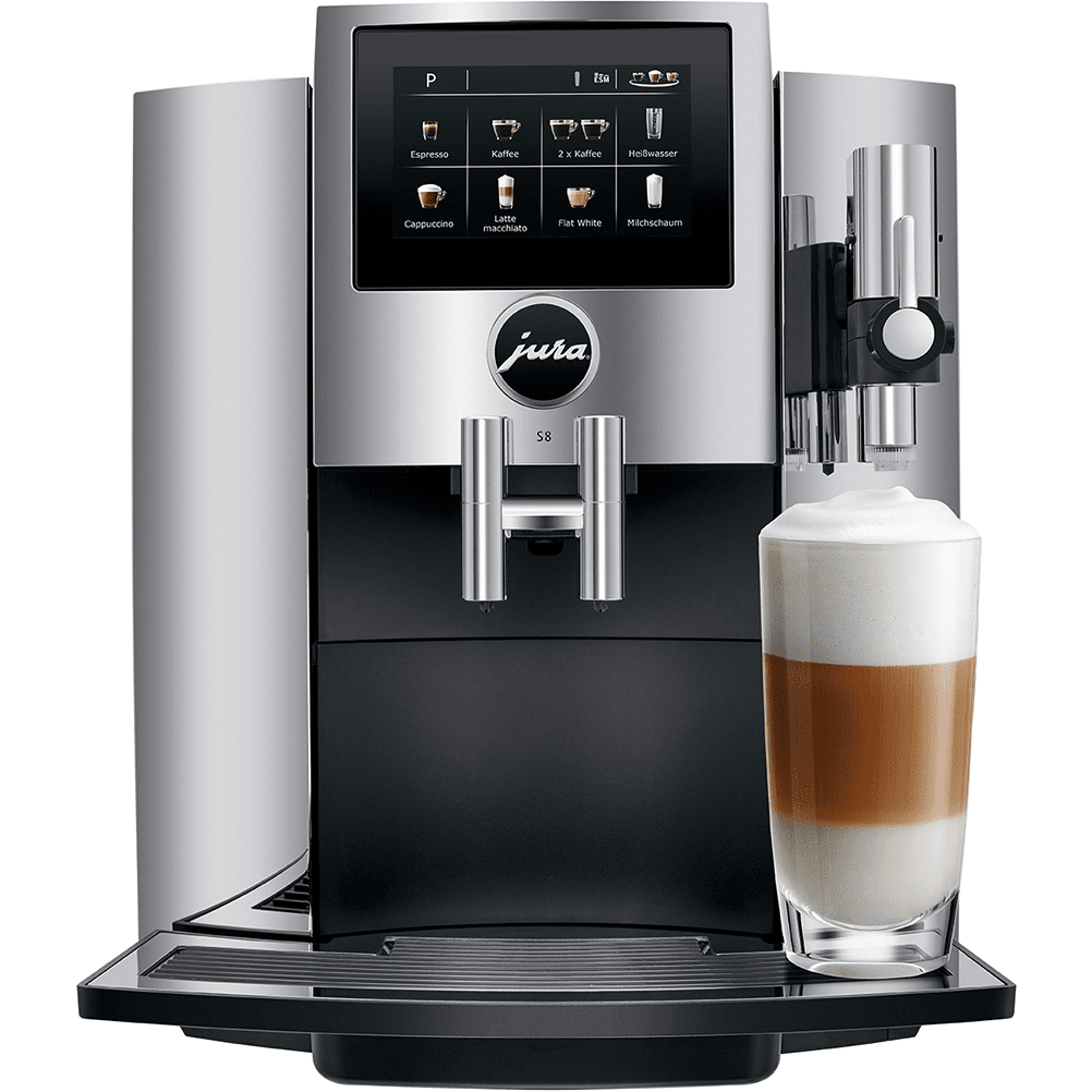 Jura S8 Super-automatic Espresso Machine - Chrome