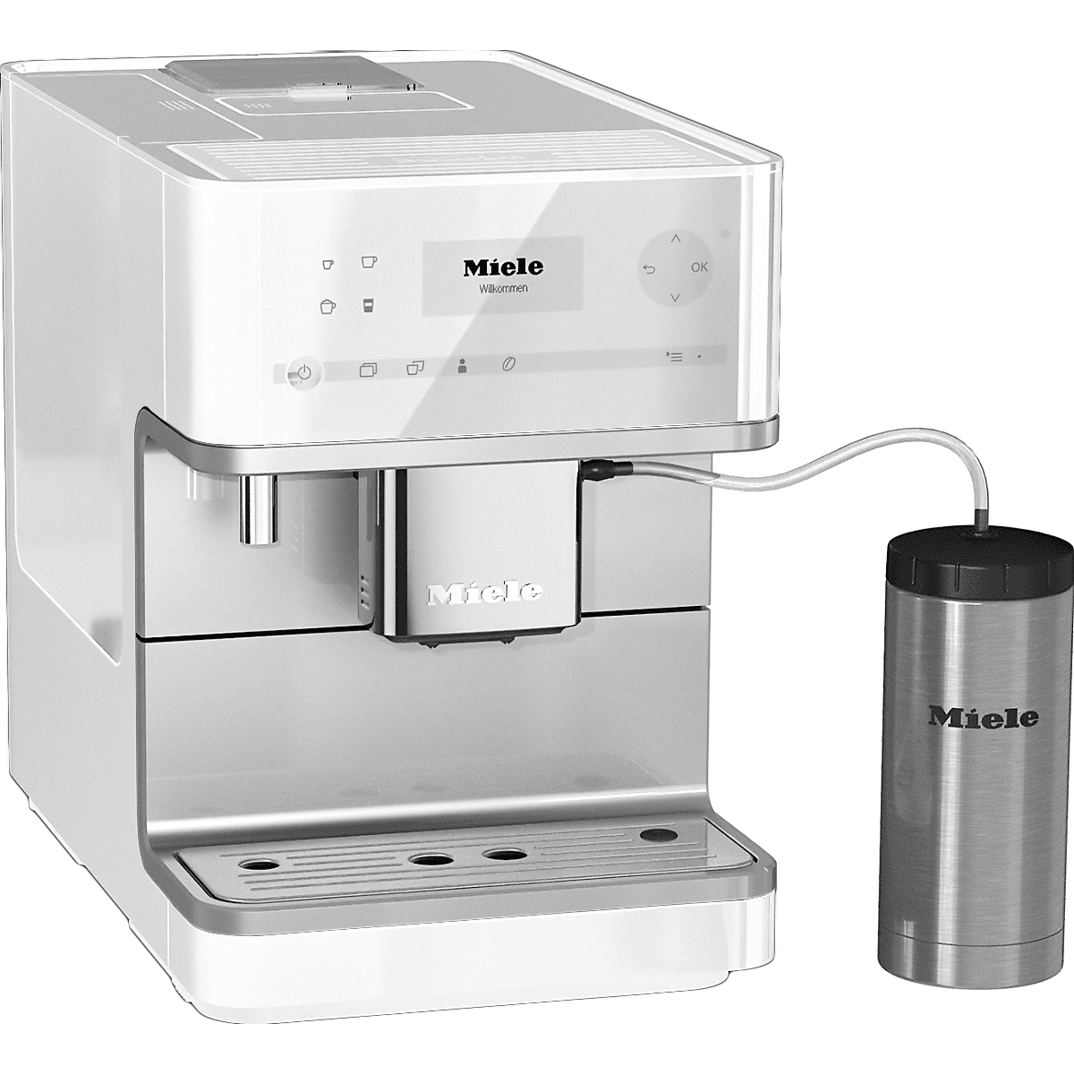 Miele Cm6350 Countertop Espresso Machine - Lotus White