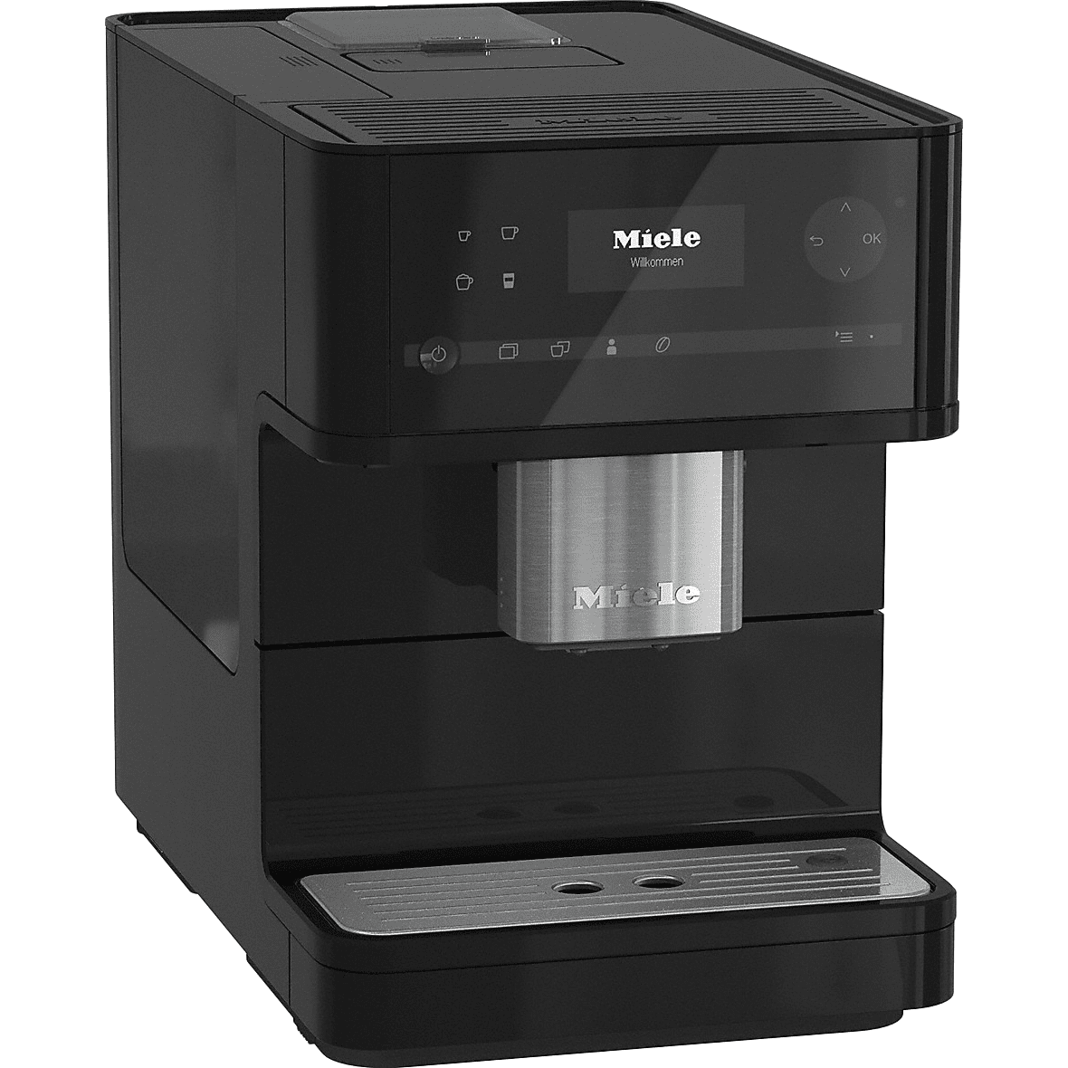 Miele Cm6150 Countertop Espresso Machine - Obsidian Black