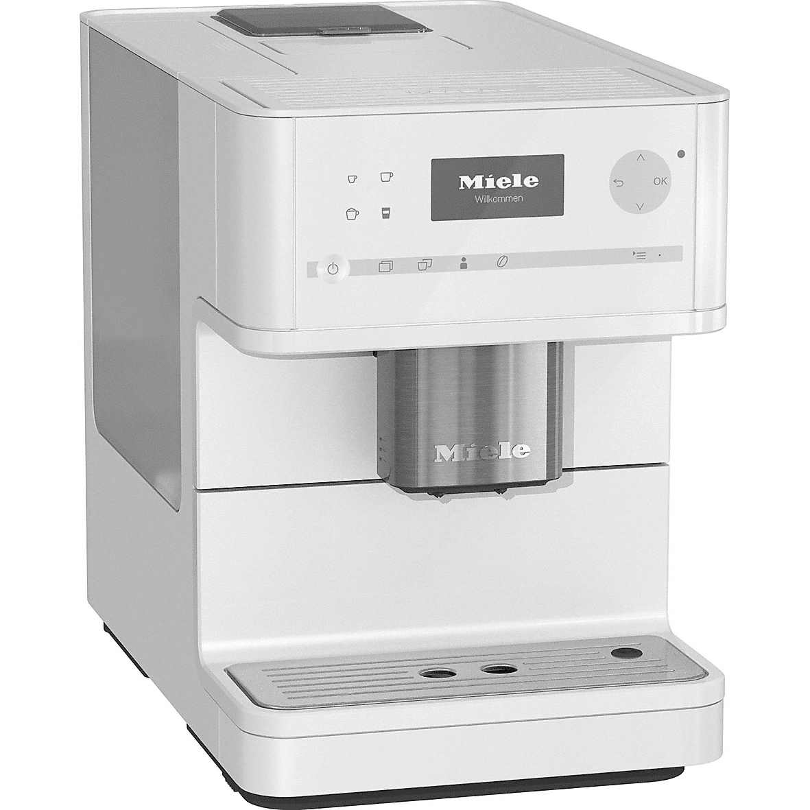 Miele Cm6150 Countertop Espresso Machine - Lotus White