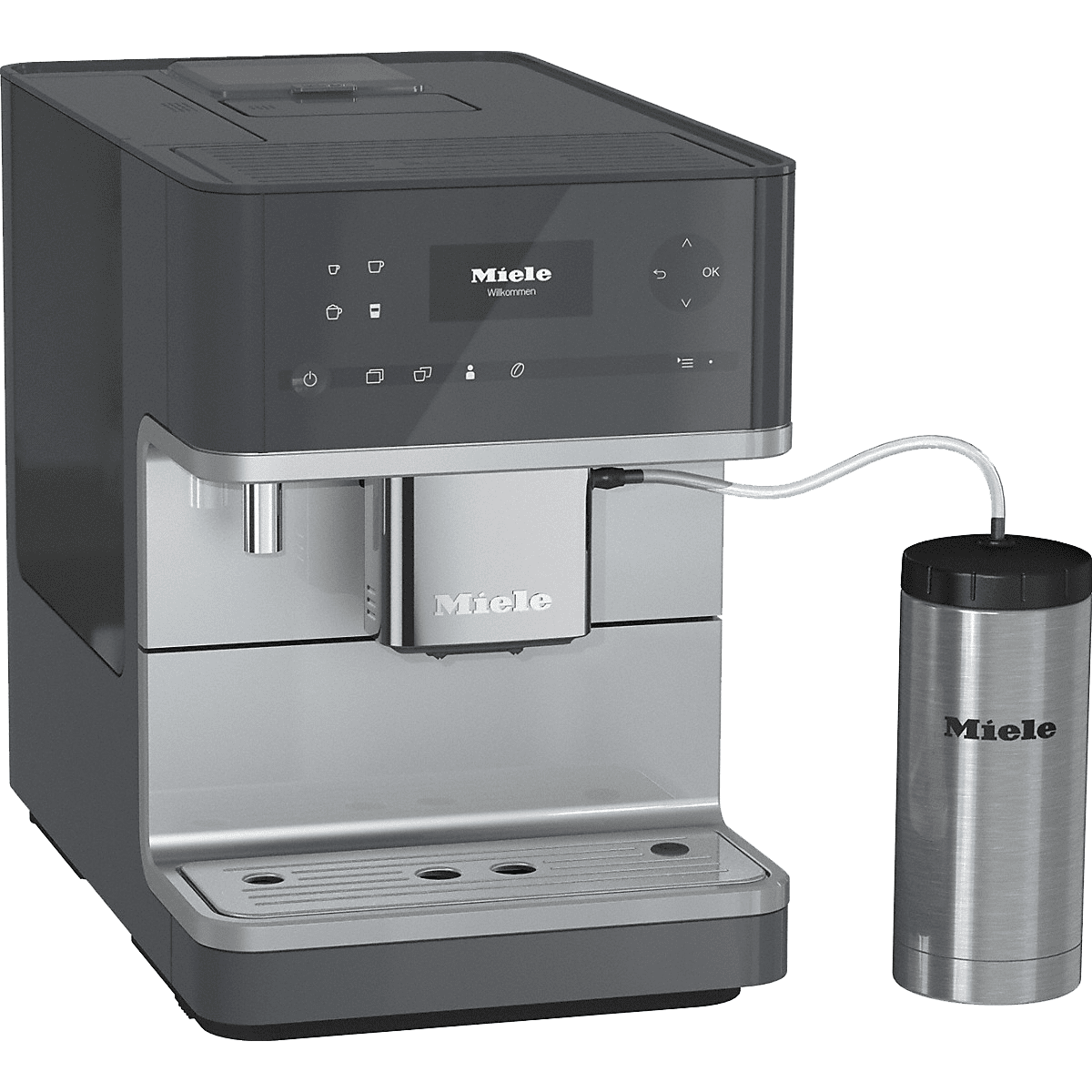 Miele Cm6350 Countertop Espresso Machine - Graphite Gray