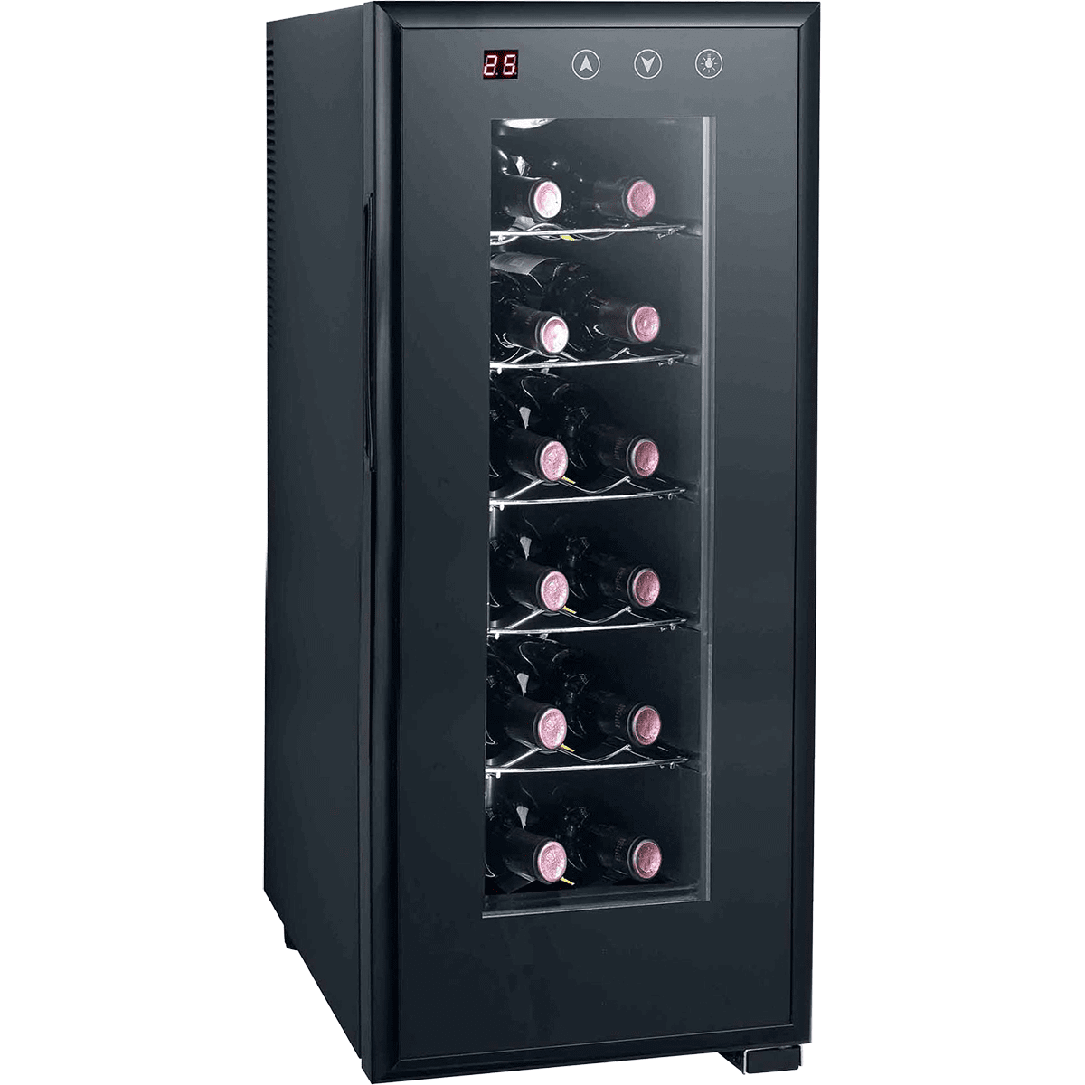 Sunpentown Thermoelectric 12 Bottle Wine Cooler W/ Heating (wc-1272h)