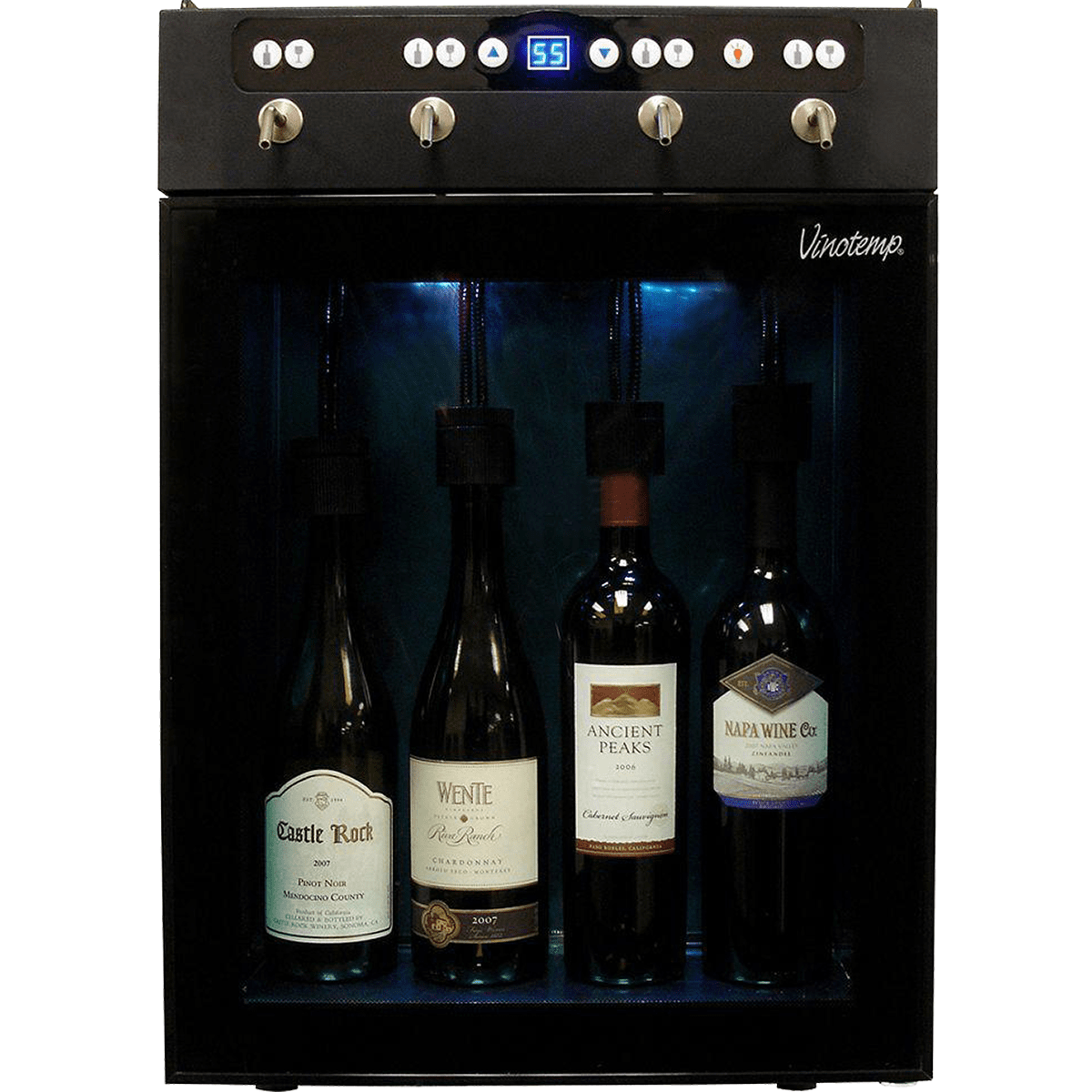 Vinotemp 4 Bottle Wine Dispenser (VT-WINEDISP4)